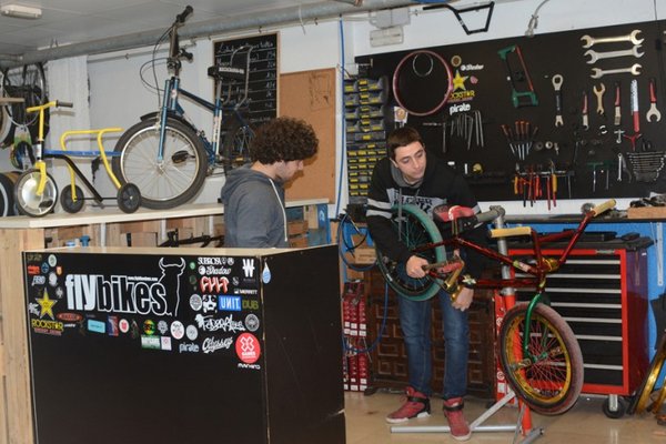 Bike repair shop